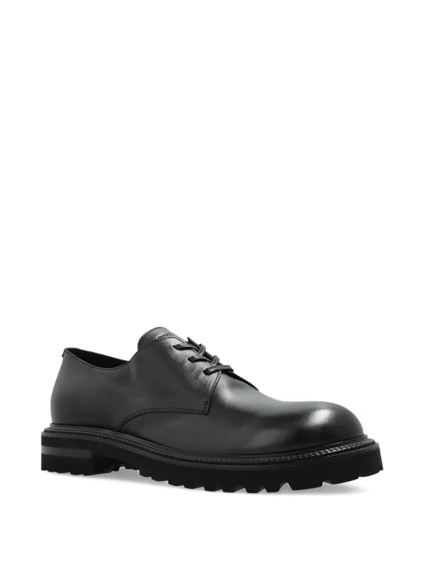 Giorgio Armani ダービーシューズ | ブラック | FARFETCH JP
