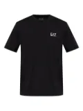 Ea7 Emporio Armani logo-print T-shirt - Black