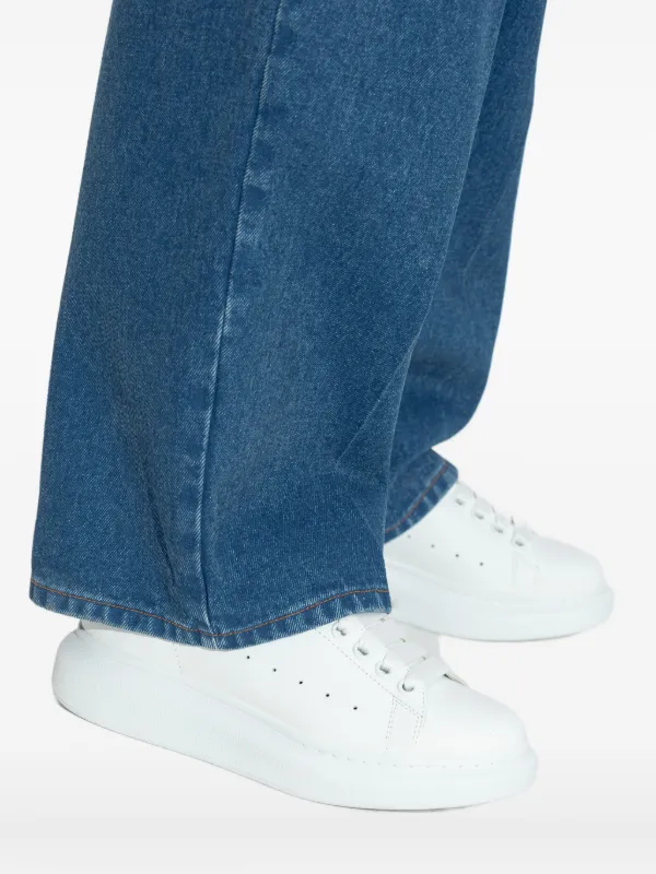 【未使用美品】alexander mcqueen デニム プラットフォーム 39 Alexander McQueen プラットフォーム レザースニーカー
