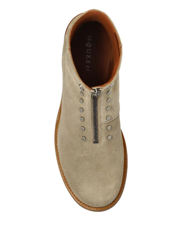 Alexander McQueen The Maker Ankle Boots | Neutrals | FARFETCH display picture 2