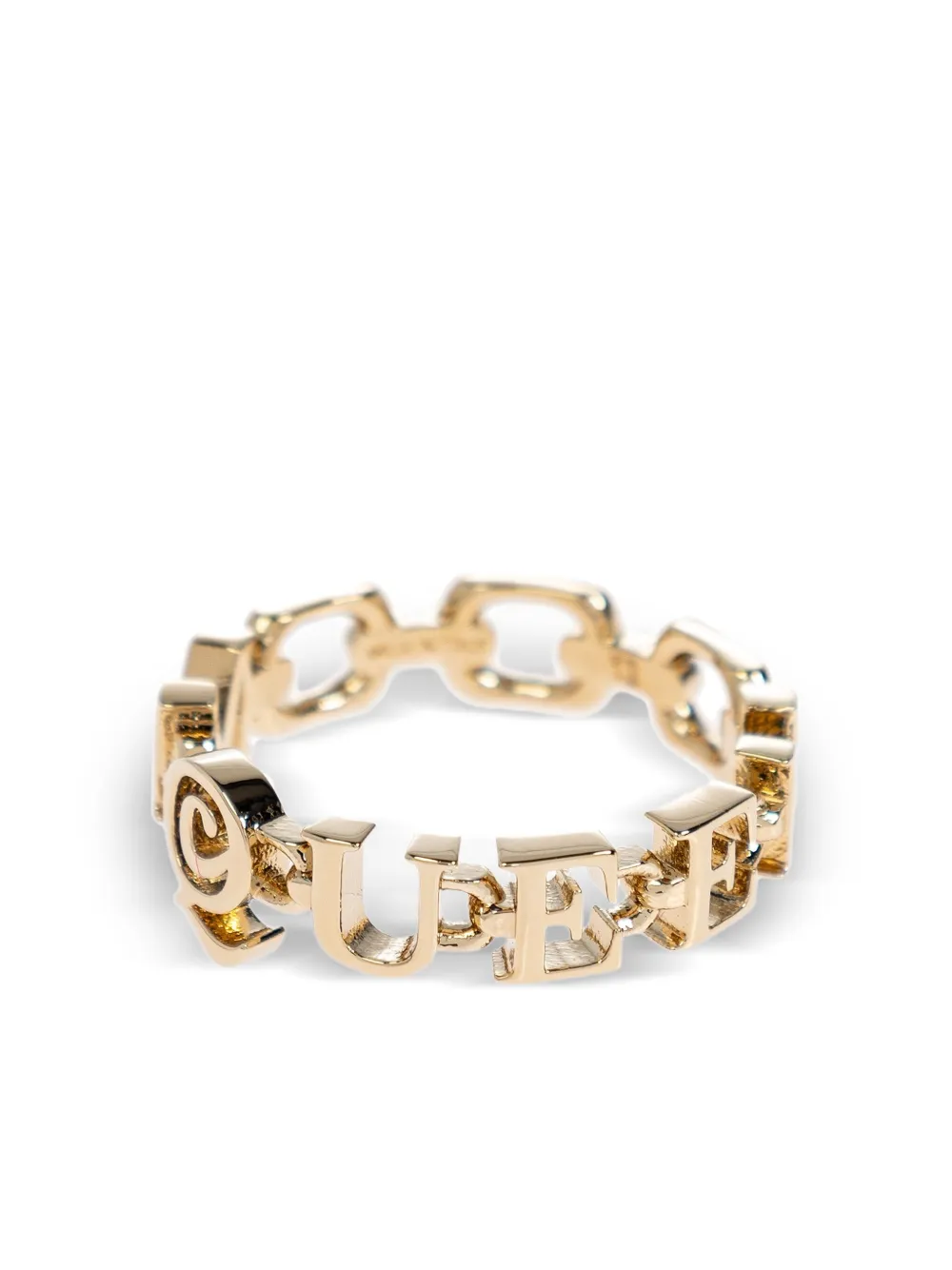 Alexander McQueen logo-embellished ring | Gold | Image 1