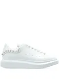 Alexander McQueen stud-embellished platform sneakers - White