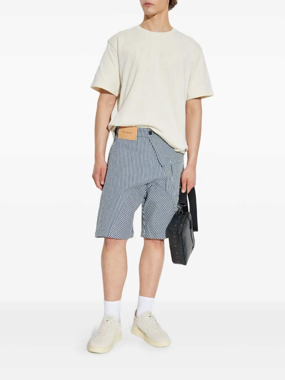 JW Anderson striped shorts | azul | Image 1