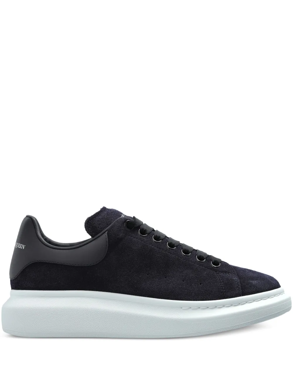Alexander McQueen suede lace-up sneakers | Blue | Image 1