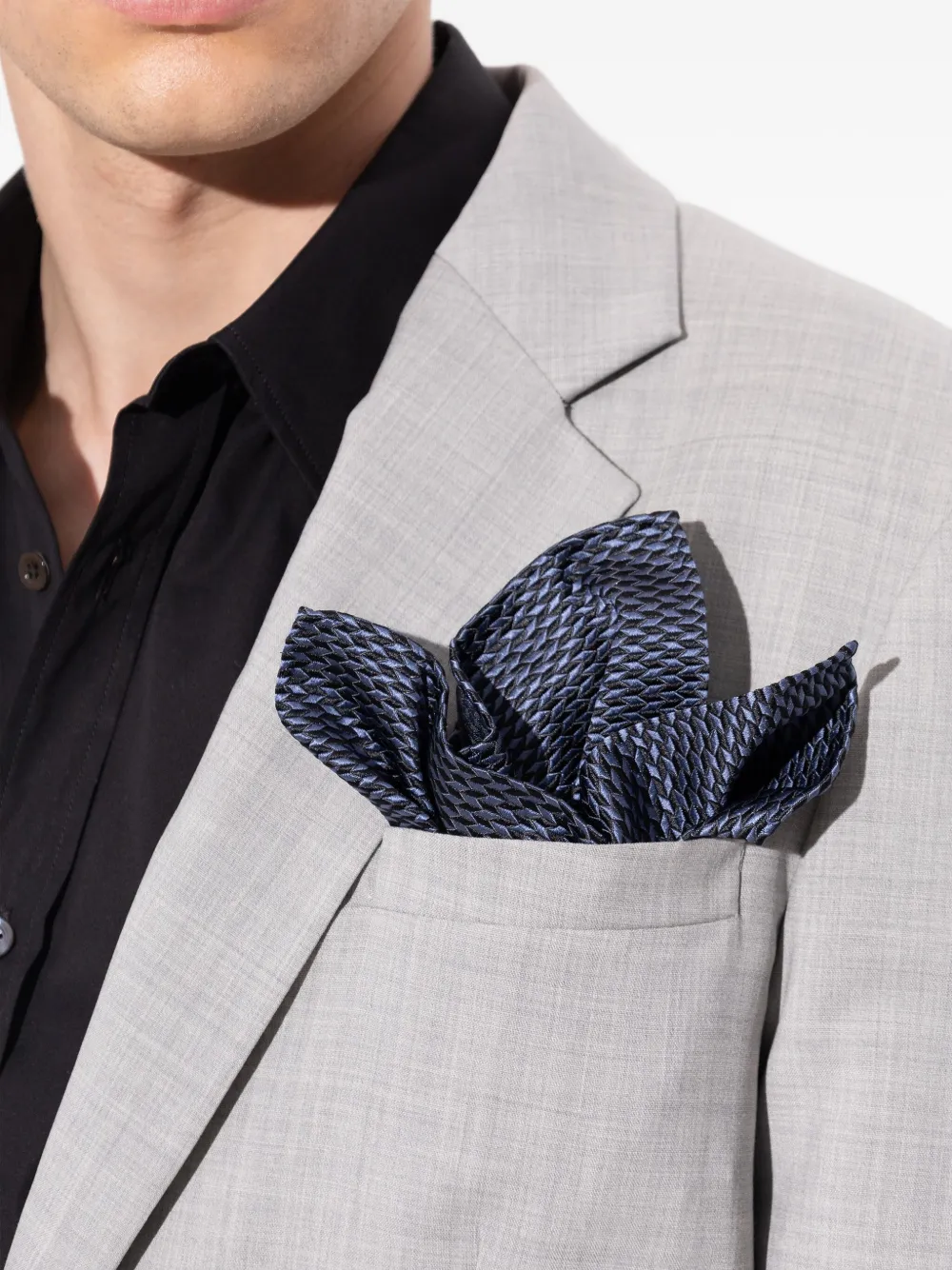 Giorgio Armani Seidenschal mit geometrischem Print | Accessoires | Image 4