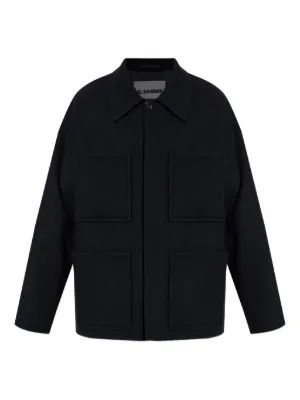 JIL SANDER ジルサンダー ジャケット 黒 40(M位) 4104825E0092 JIL SANDER(ジル・サンダー)メンズ - FARFETCH