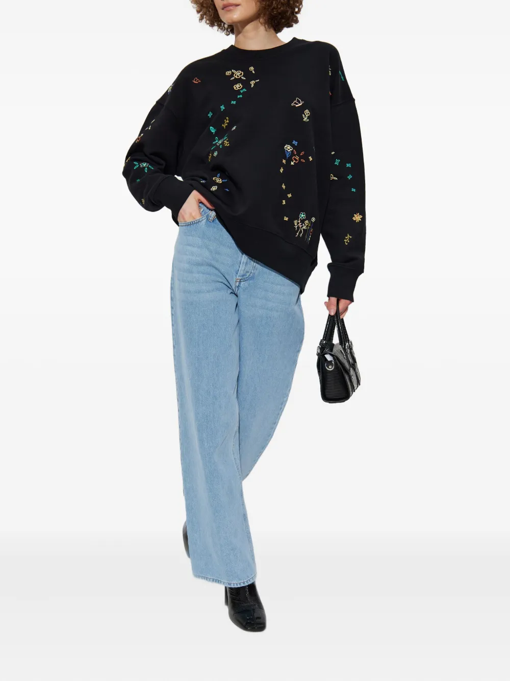 PS Paul Smith embroidered-floral sweatshirt | Sweaters | Image 2