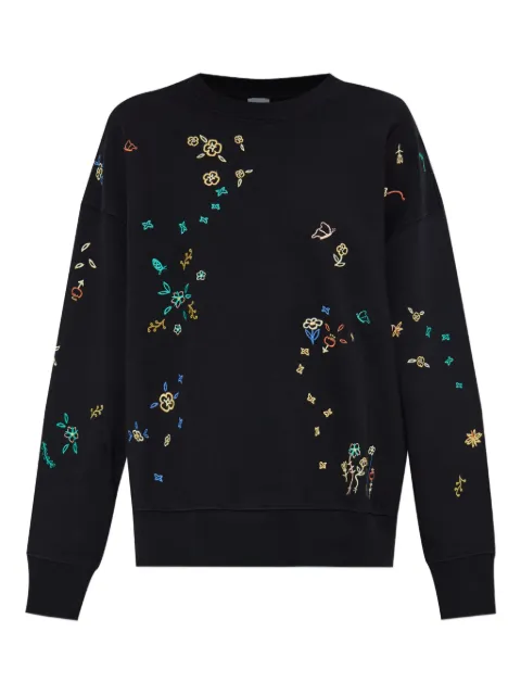 PS Paul Smith embroidered-floral sweatshirt