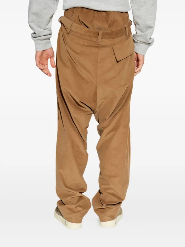 Vivienne Westwood Drawstring drop-crotch Trousers | Brown