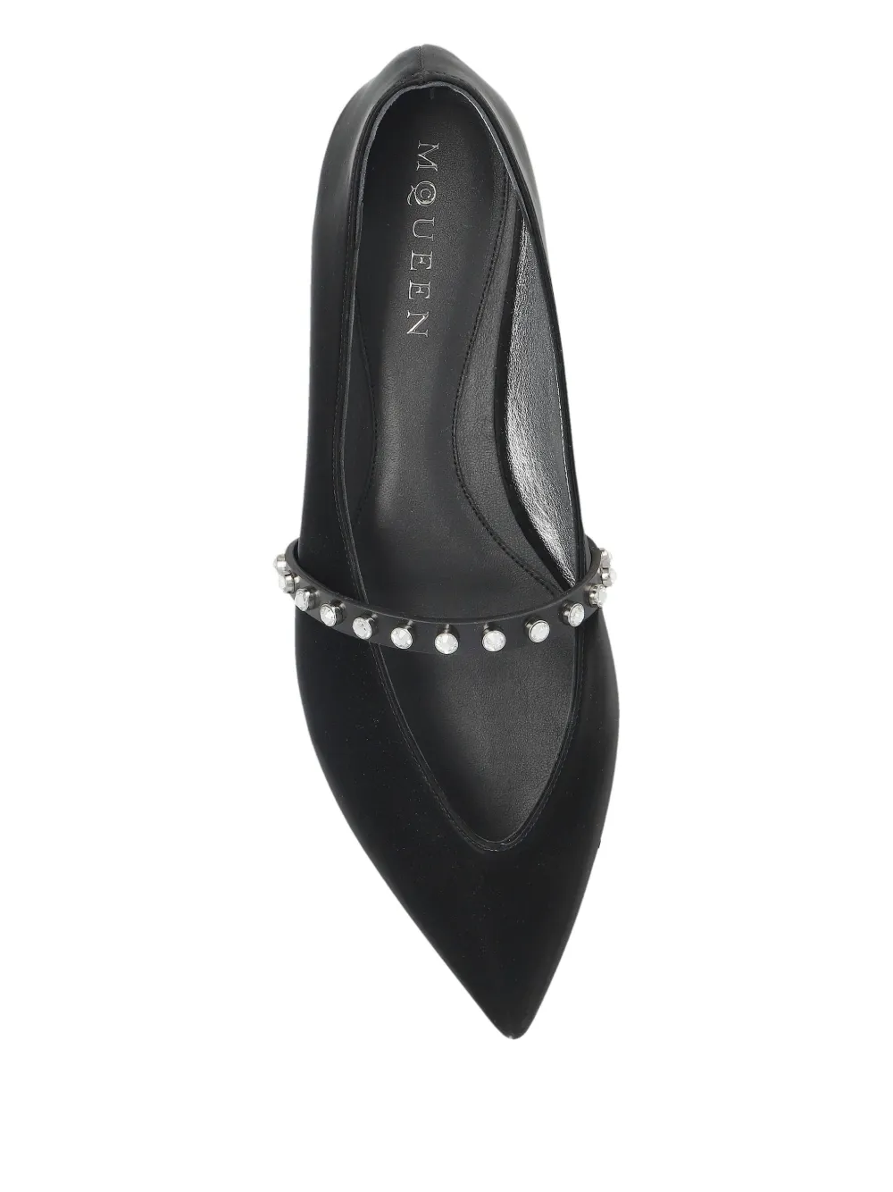 Alexander McQueen Ballerina's met studs Zwart