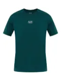 Ea7 Emporio Armani logo-print athletic t-shirt - Green