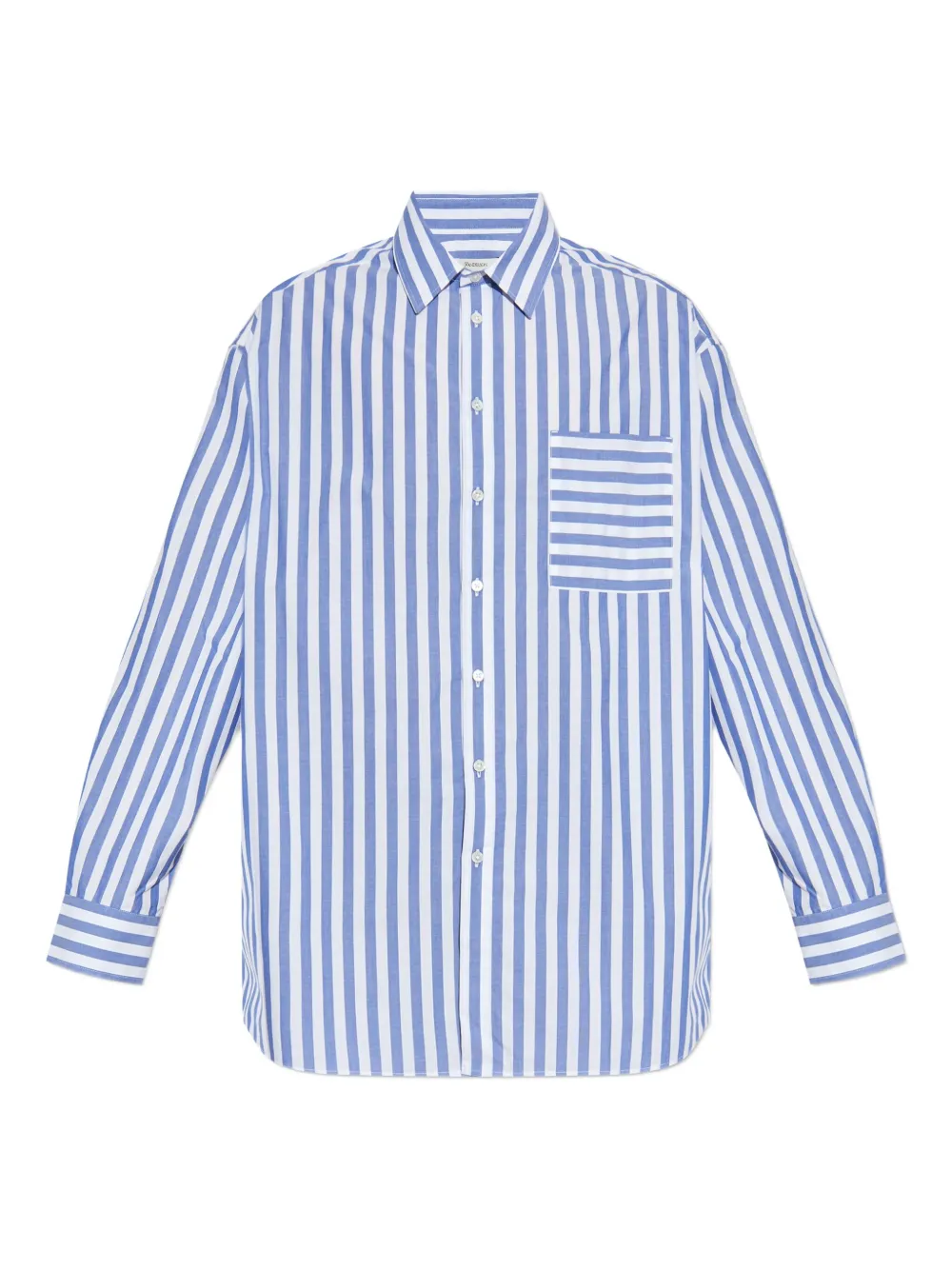 JW Anderson striped button-up shirt | blanco | Image 1
