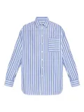 JW Anderson striped button-up shirt - White