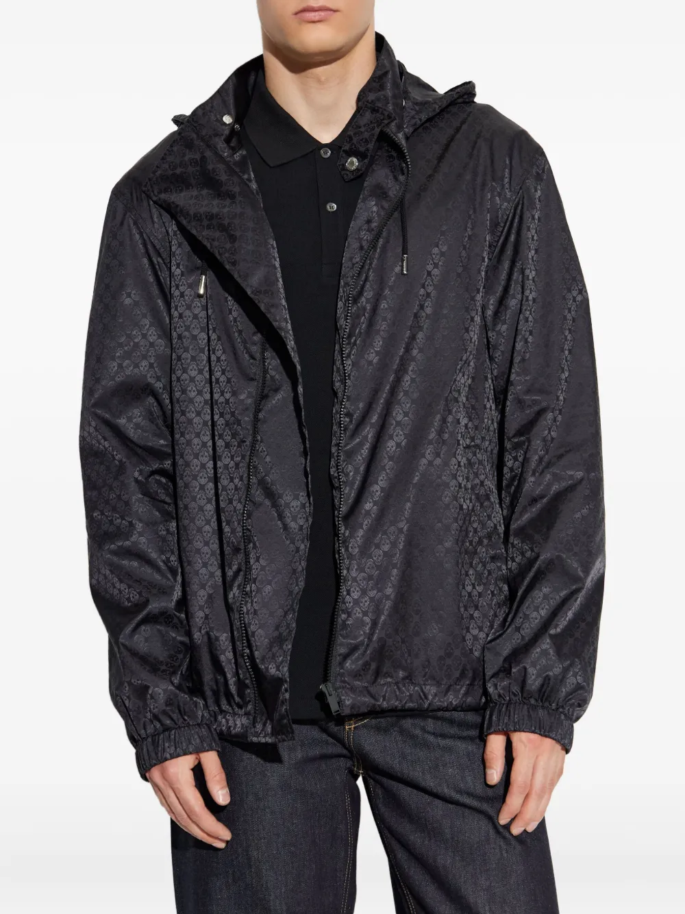 Alexander McQueen Jack met capuchon Zwart