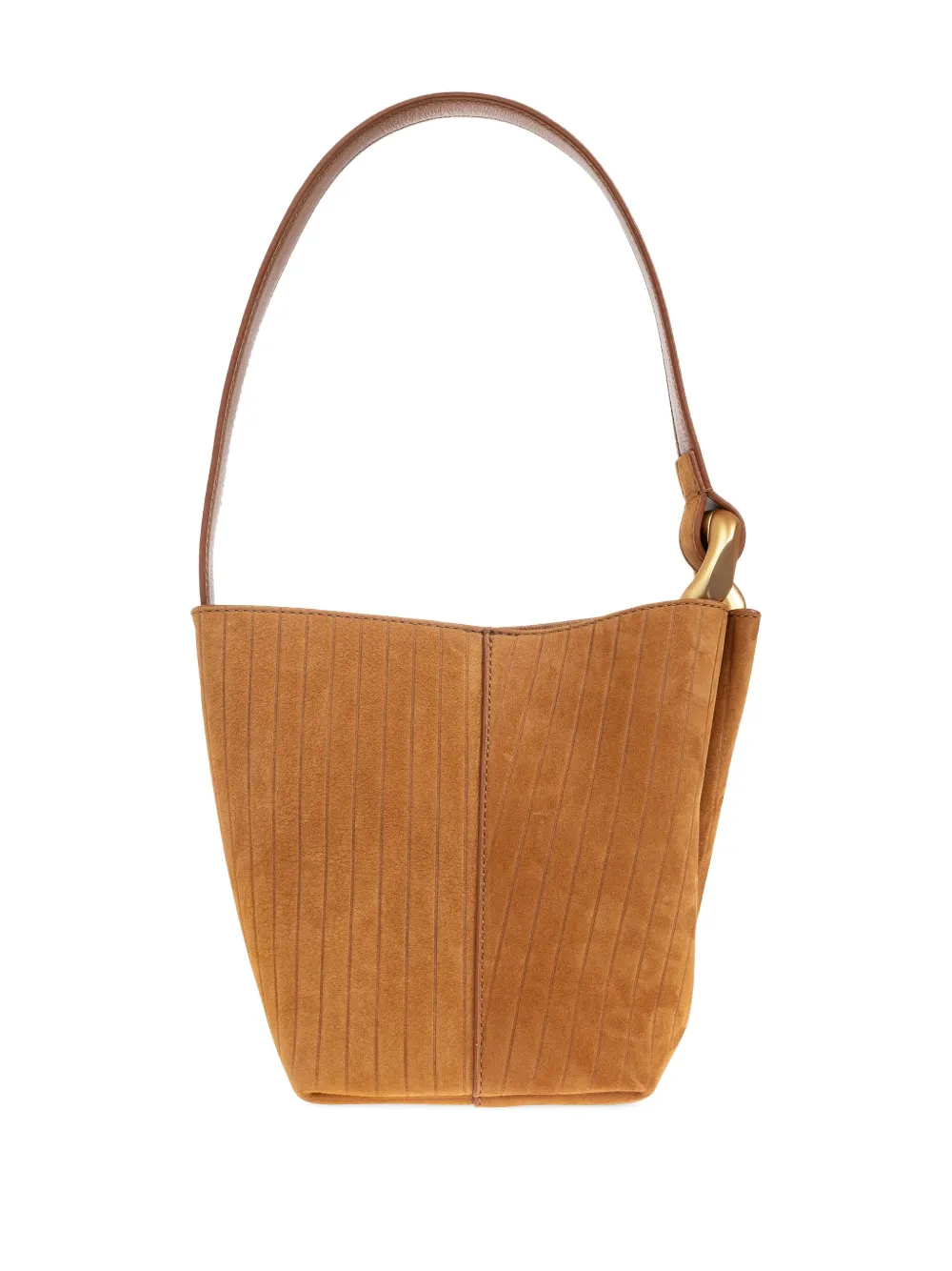 JW Anderson Corner kleine shopper Bruin