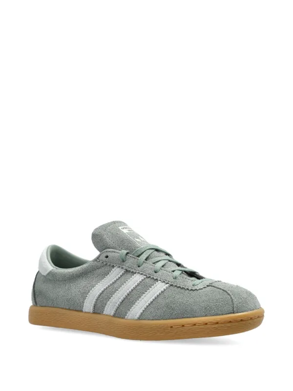Adidas Tobacco Suede Sneakers Green FARFETCH IN