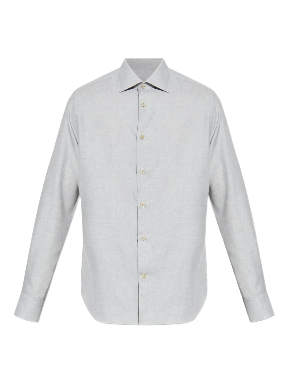 Eleventy lightweight button-up shirt | Grey | Image 1