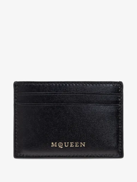 Alexander McQueen Leren pasjeshouder