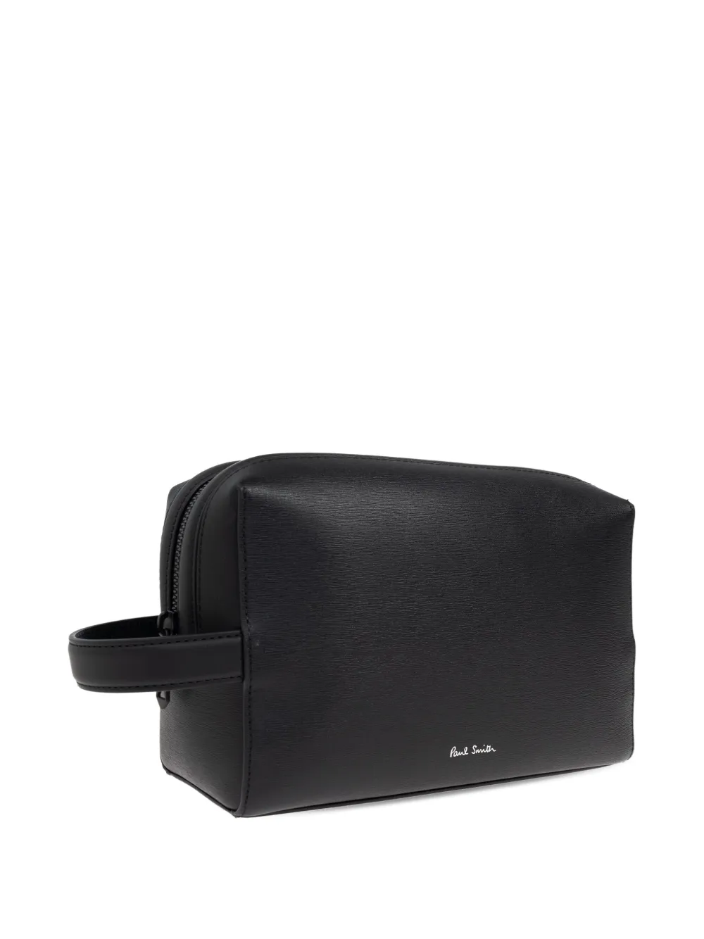 Paul Smith Leren toilettas Zwart