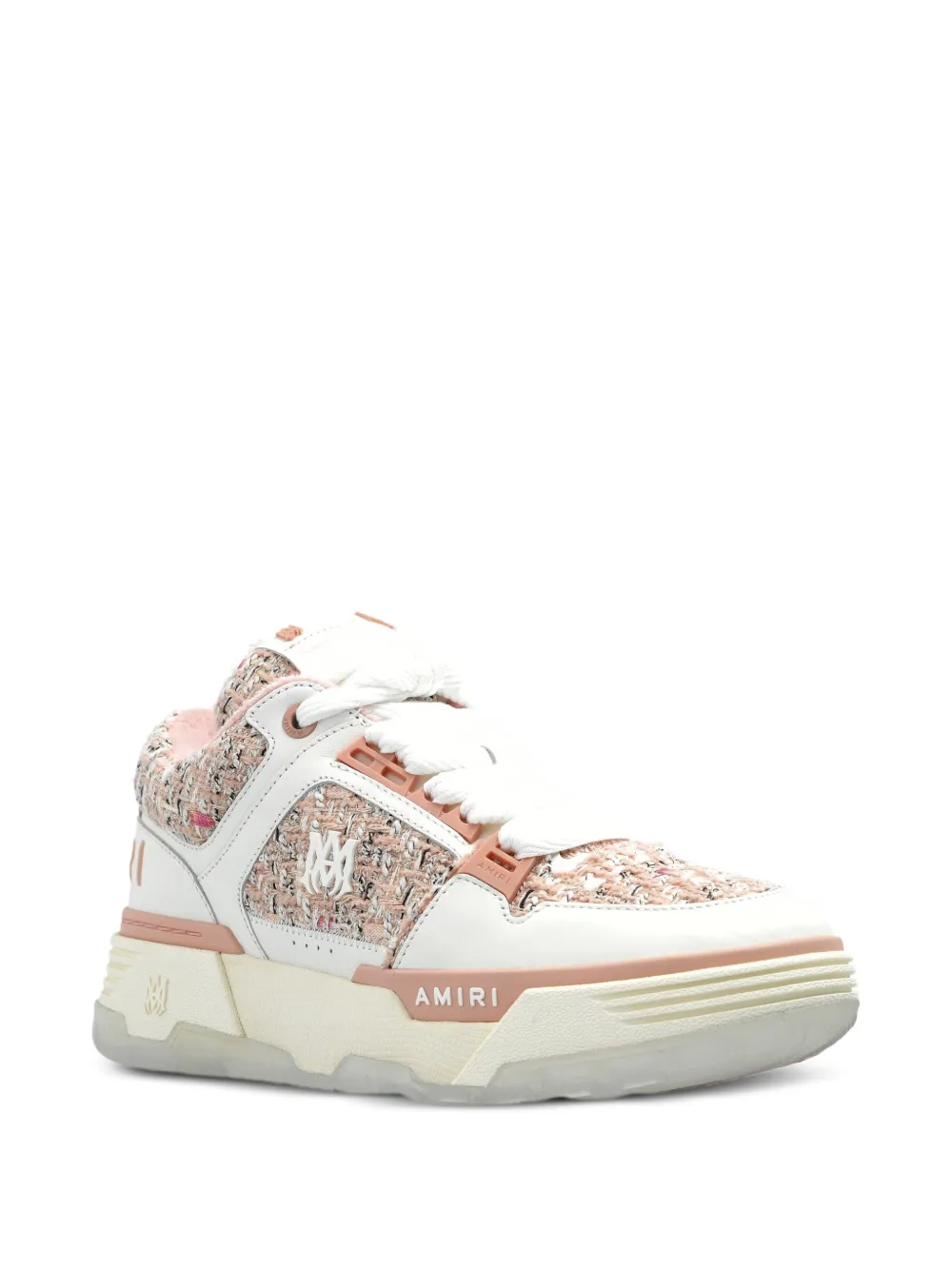 AMIRI MA-1 tweed sneakers White