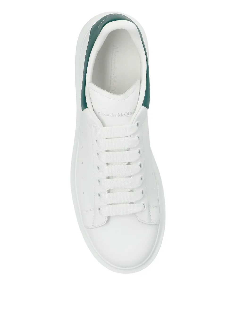 Alexander McQueen Leren sneakers Wit