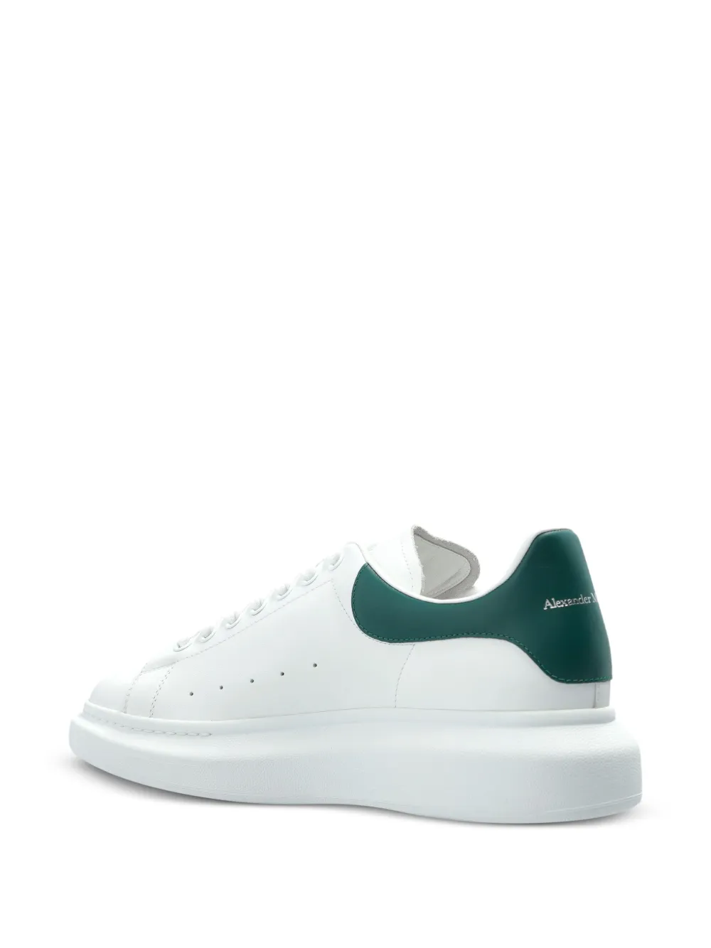 Alexander McQueen Leren sneakers Wit