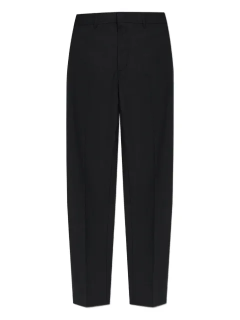 Emporio Armani virgin wool straight-leg trousers