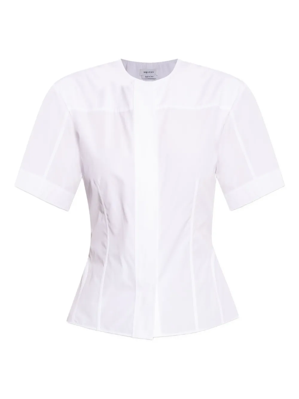 Alexander McQueen Katoenen top Wit