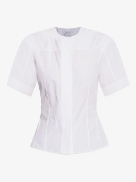 Alexander McQueen cotton short sleeve top