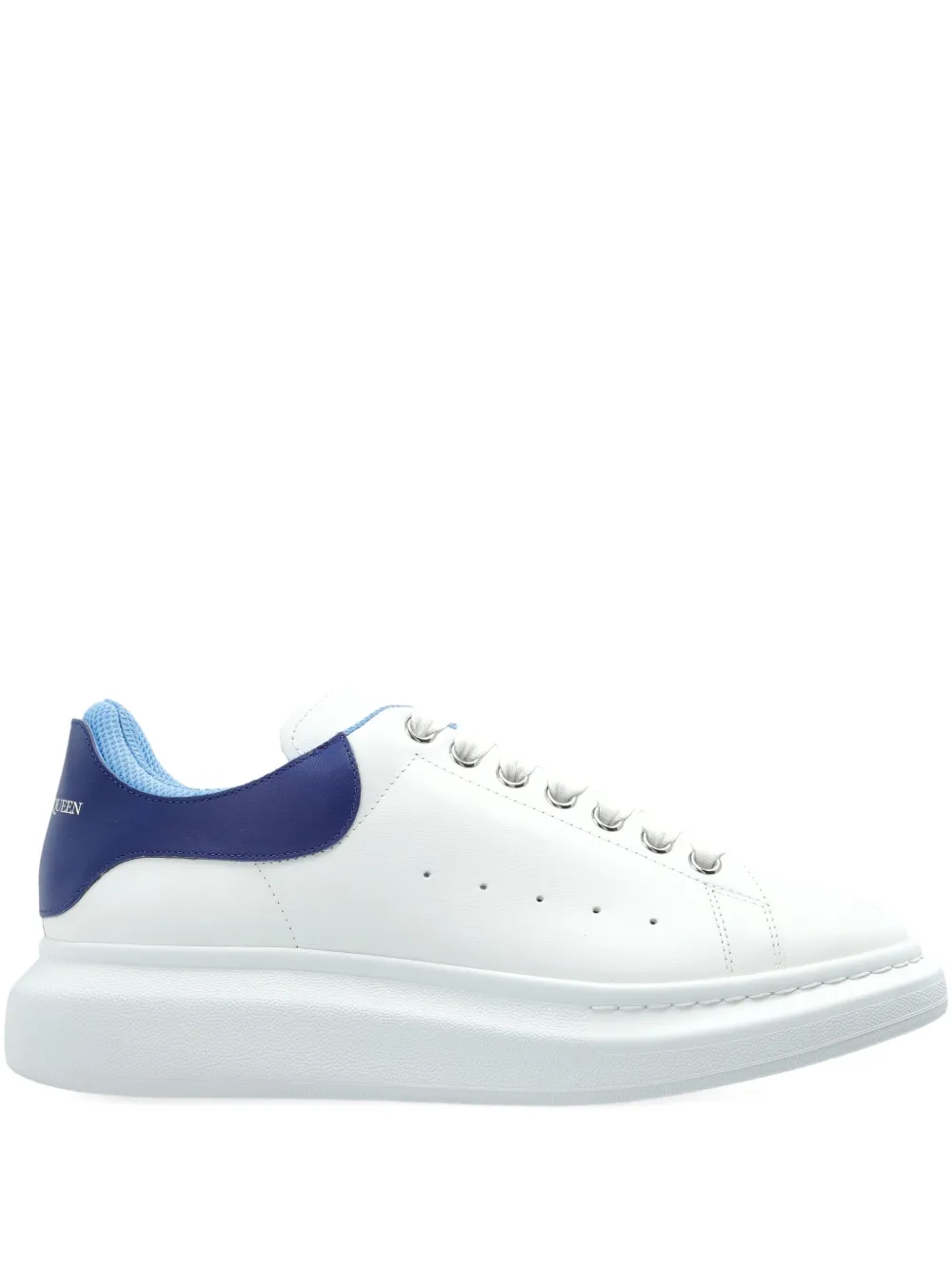 Alexander Mcqueen Leather Sneakers In White