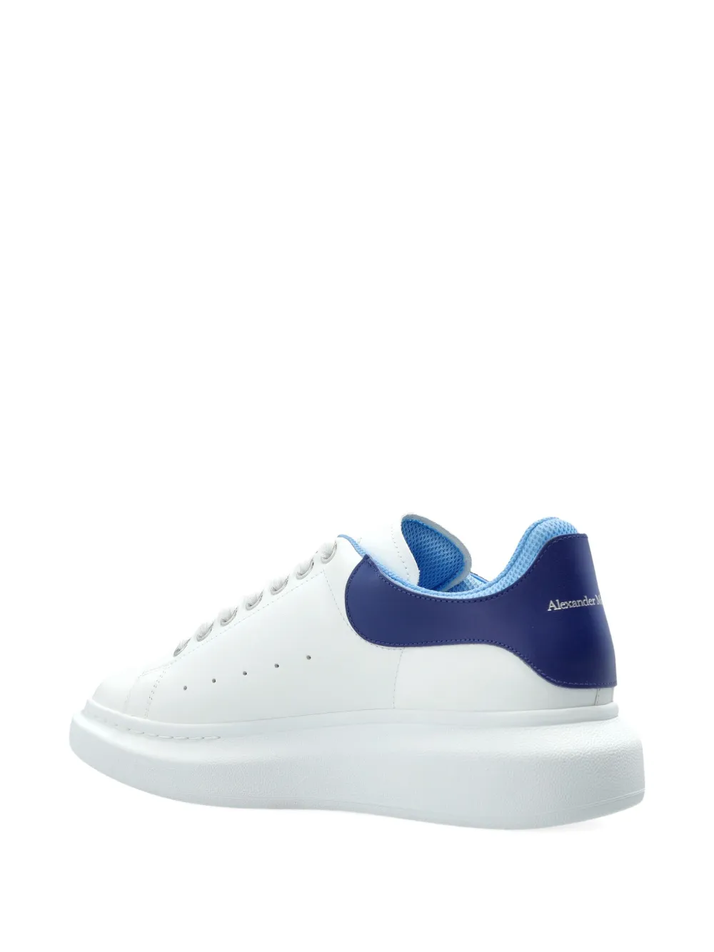 Alexander Mcqueen Leather Sneakers In White