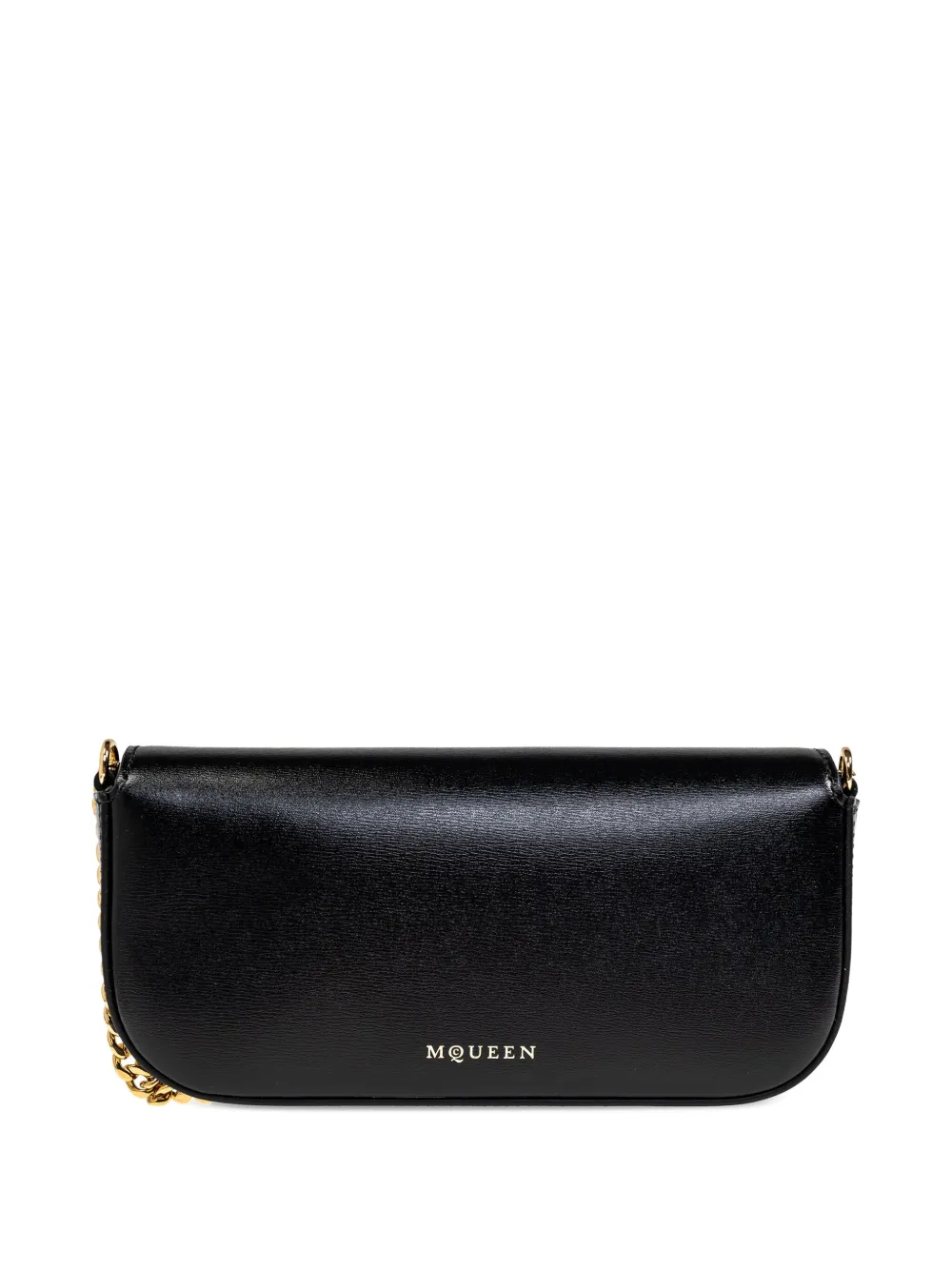 Alexander McQueen Leren schoudertas Zwart