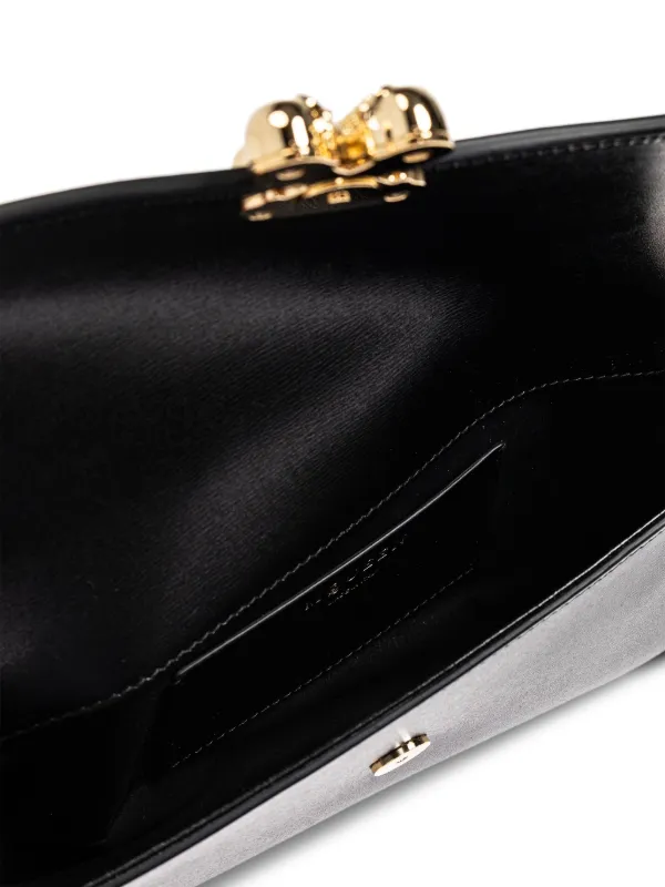 Alexander McQueen Leather Shoulder Bag | Black | FARFETCH