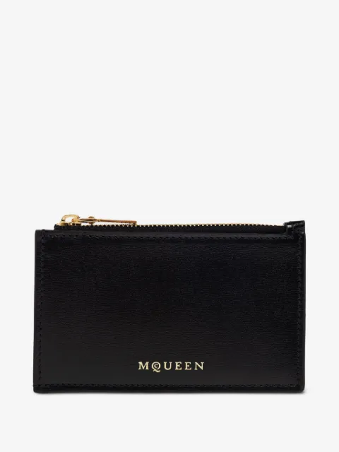 Alexander McQueen Leren pasjeshouder