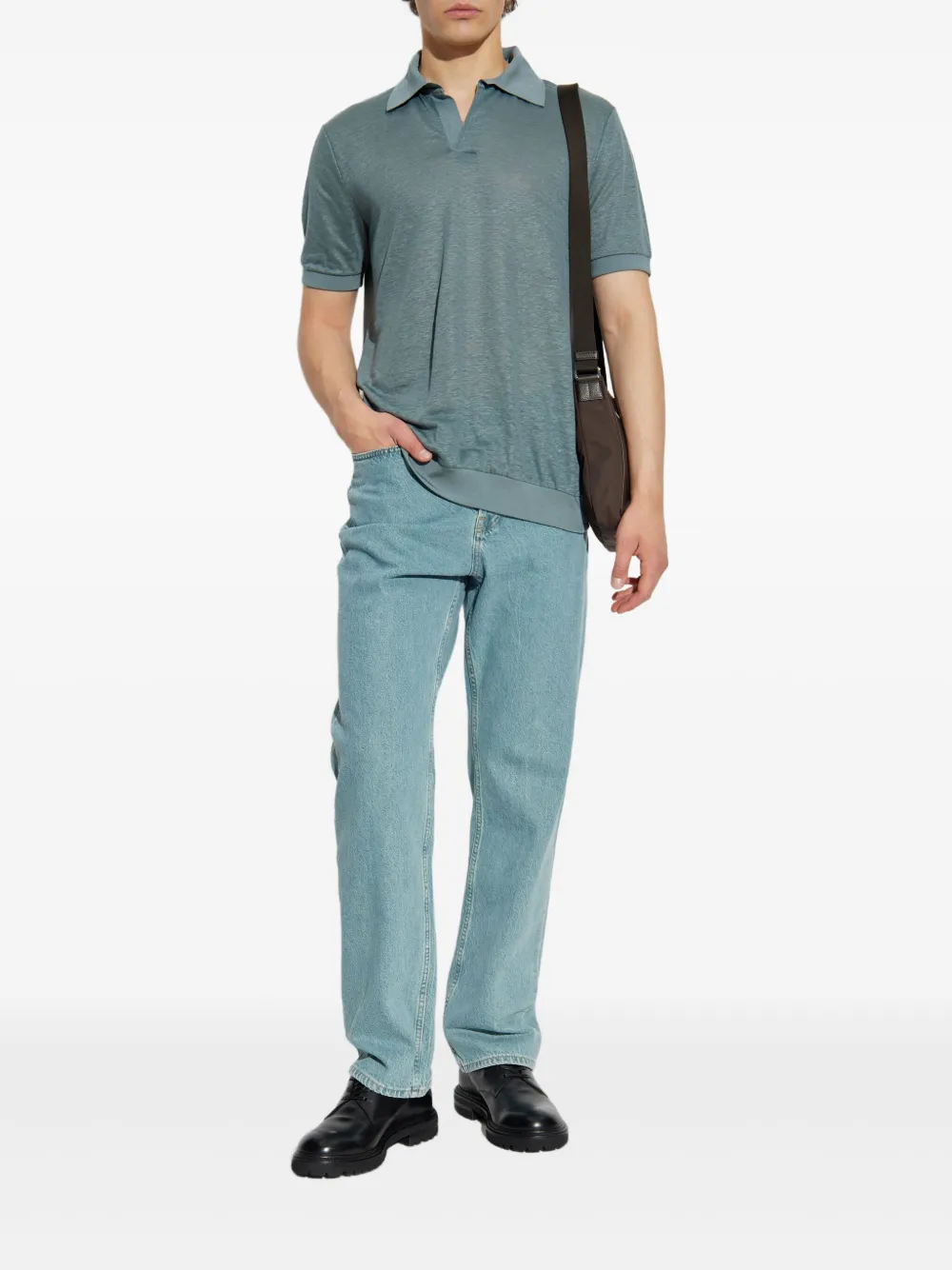 Giorgio Armani t-shirt en lin | T-shirts | Image 2