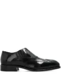 Alexander McQueen leather loafers - Black