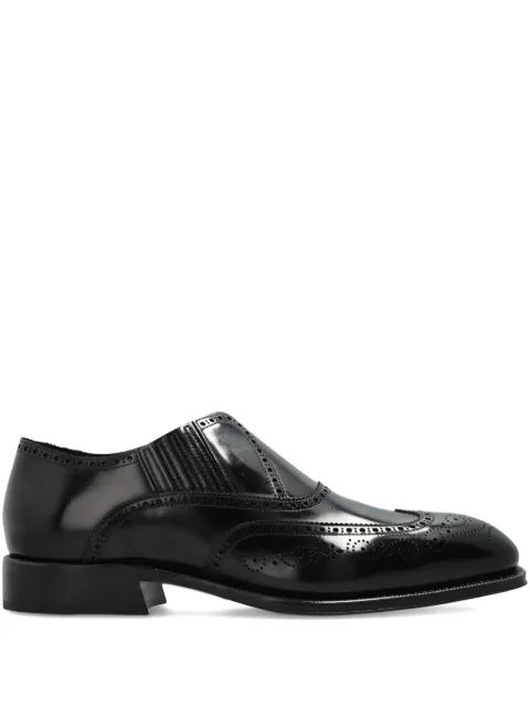 Alexander McQueen leather loafers