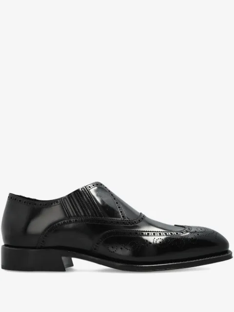 Alexander McQueen leather loafers