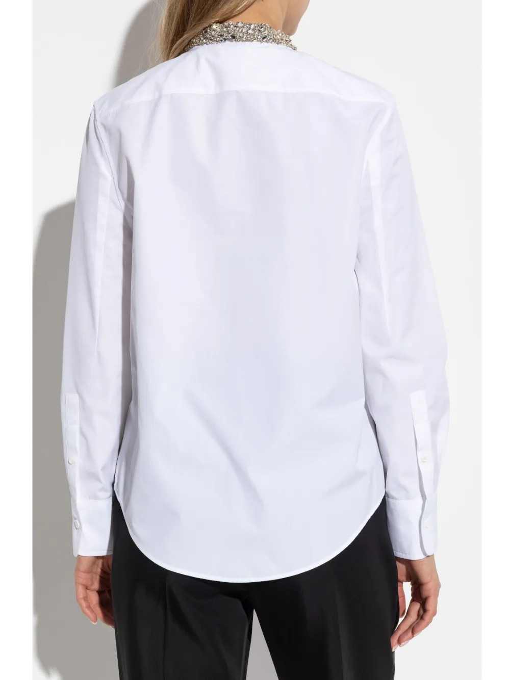Alexander McQueen Katoenen blouse Wit