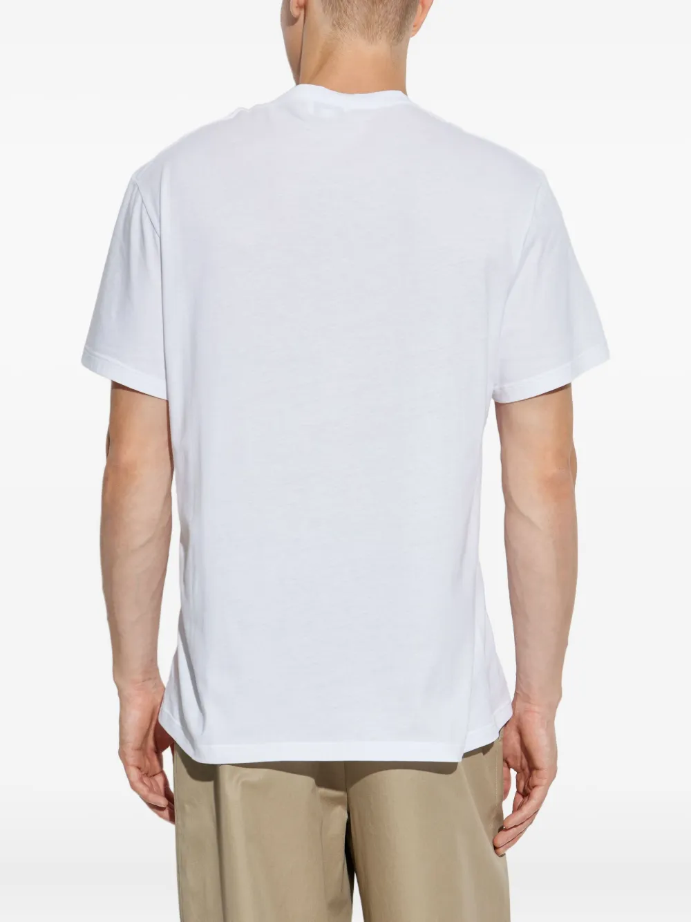 Alexander McQueen T-shirt met grafische print Wit