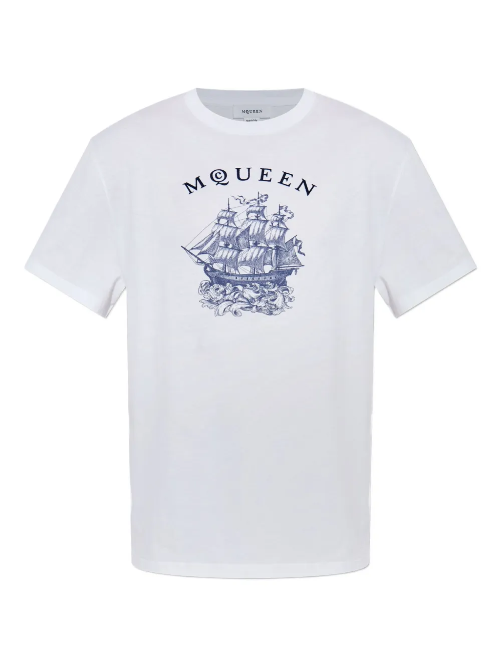Alexander McQueen graphic-print t-shirt | White | Image 1