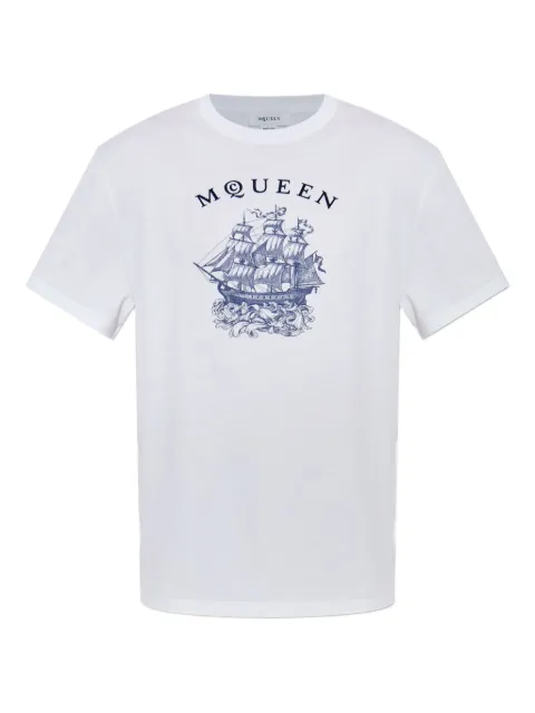 Alexander McQueen تيشيرت بطبعة جرافيك