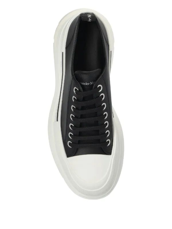 人気【ALEXANDER MCQUEEN】 レースアップスニーカー Alexander McQueen レースアップ スニーカー | ブラック