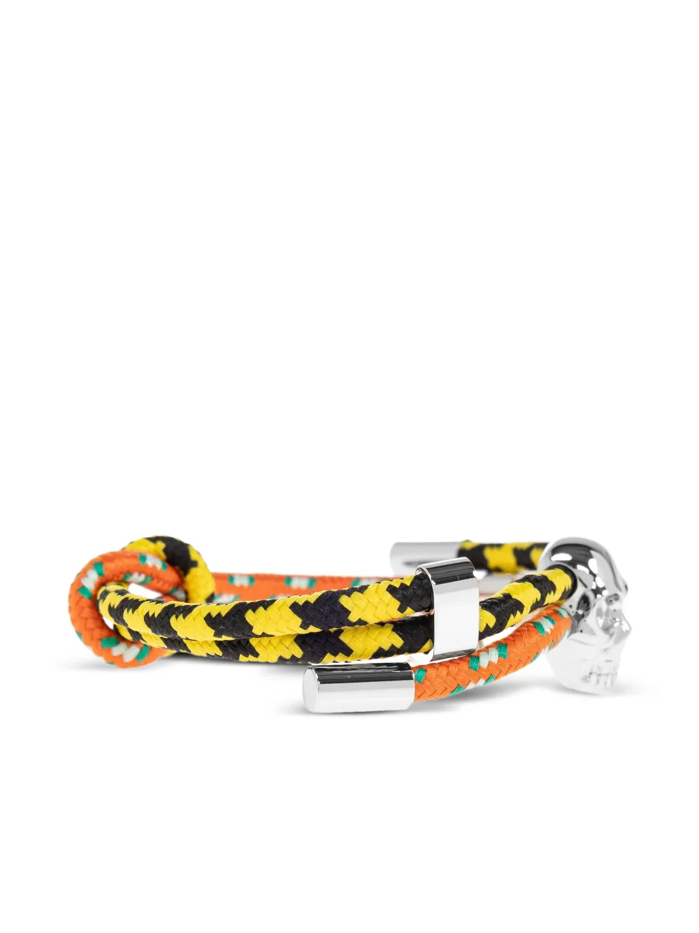 Alexander Mcqueen Skull-charm Bracelet In Multi