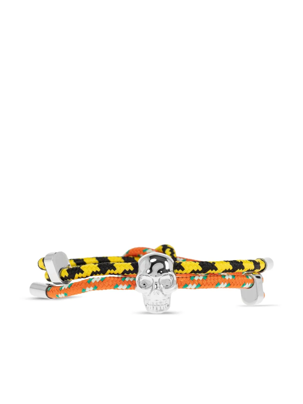 Alexander Mcqueen Skull-charm Bracelet In Multi