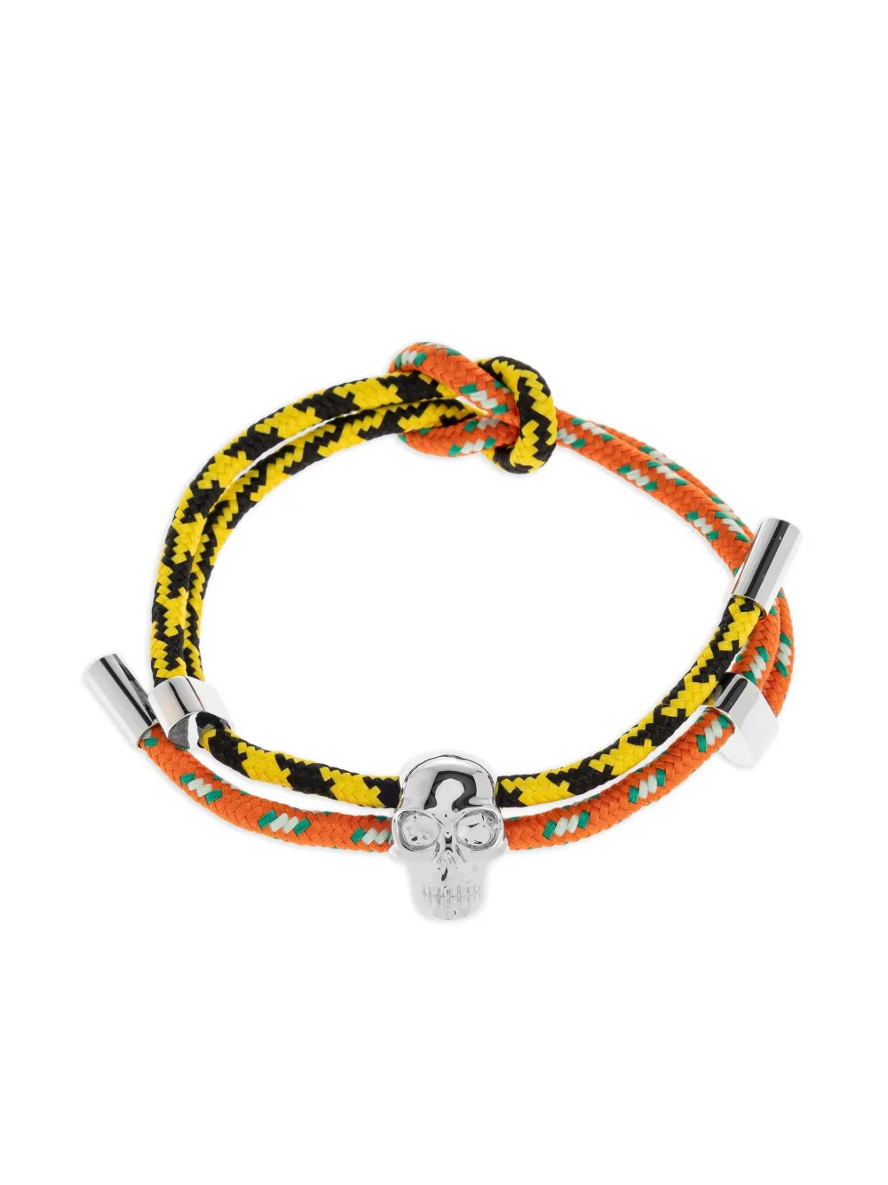 Alexander McQueen skull-charm bracelet | Orange | Image 1