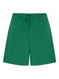 Alexander McQueen logo-embroidered shorts - Green