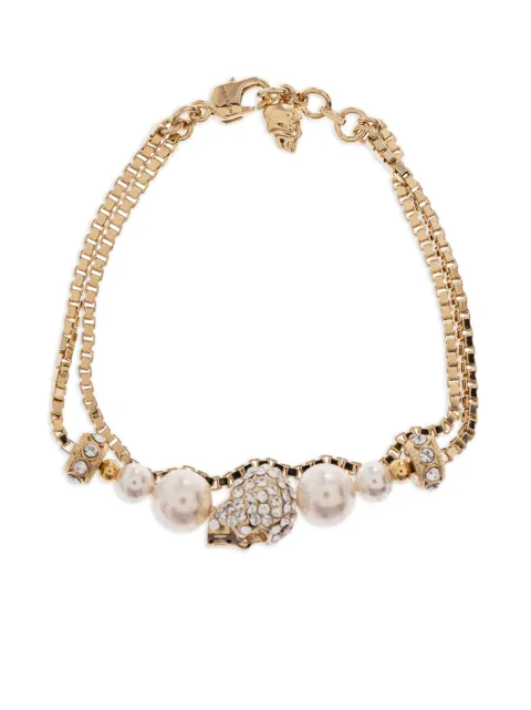 Alexander McQueen crystal-embellished bracelet