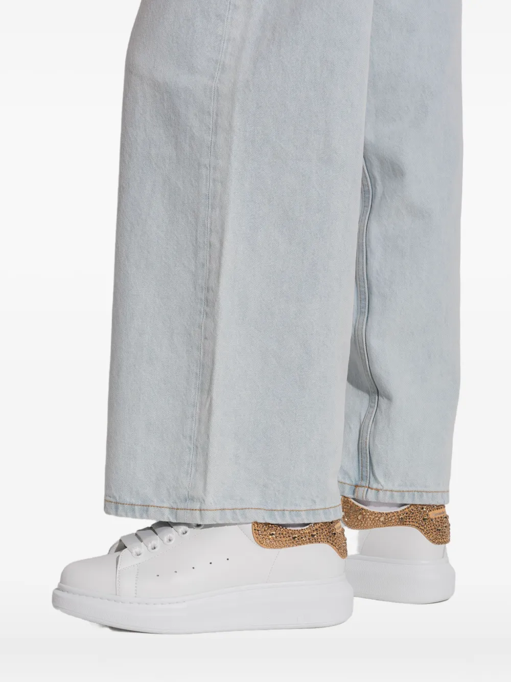 Alexander Mcqueen Oversized Sneaker In White