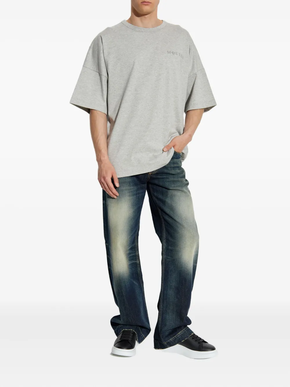 Alexander McQueen faded jeans | Regular & Straight-Leg Jeans | Image 2